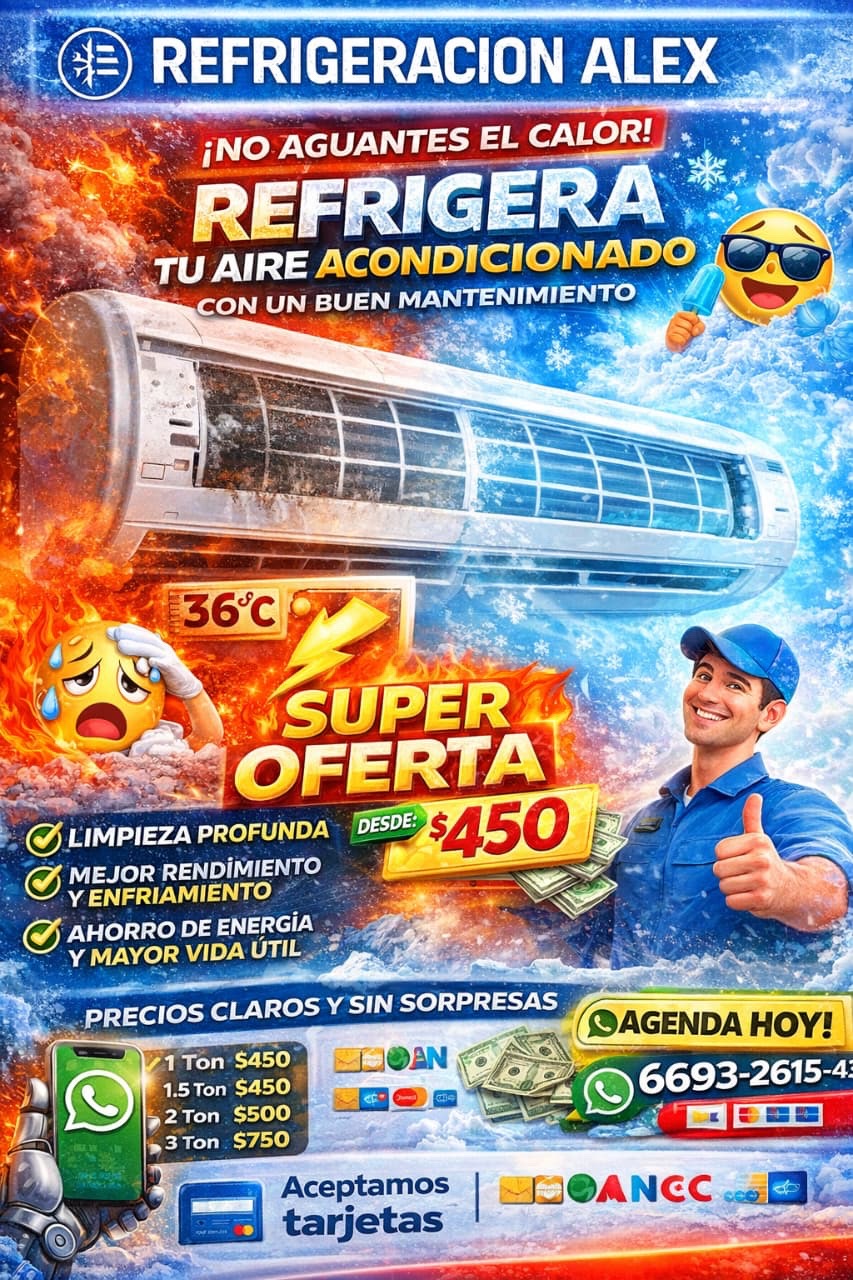Promoción Refrigeración Alex 2